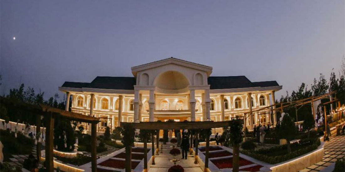 باغ تالار عمارت مجلل سام